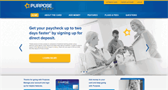 Desktop Screenshot of gowithpurpose.com